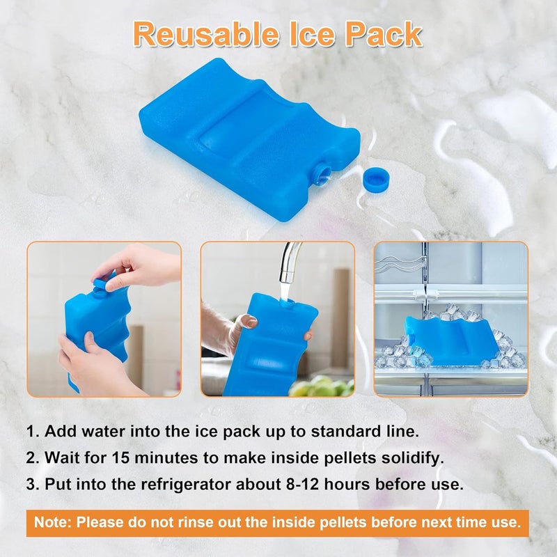 Damero Wearable Breast Pump Bag with Ice Pack Compatible with Elvie, Momcozy and Medela Breast Pump, Carrying Bag for Wearable Breast Pump, Bottles, Pump Parts and More, Patent Design - Image 4